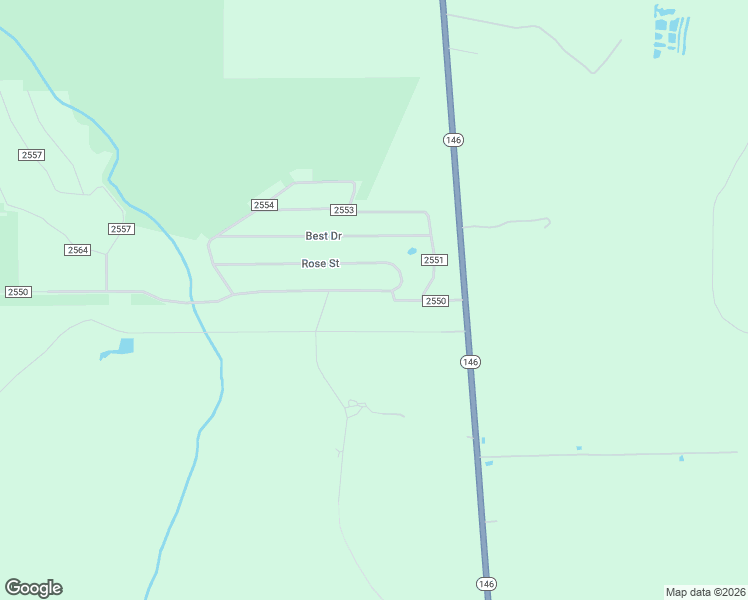 map of restaurants, bars, coffee shops, grocery stores, and more near 261 County Road 2550 in Cleveland