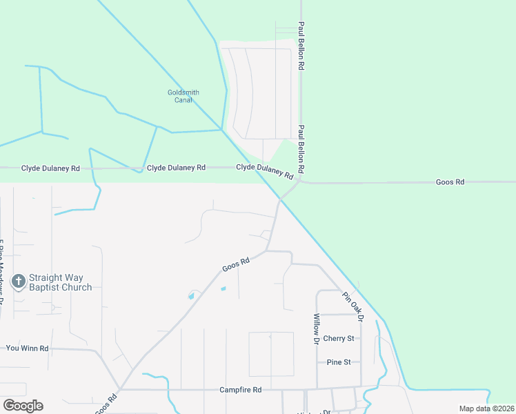 map of restaurants, bars, coffee shops, grocery stores, and more near 2795 Goos Rd in Lake Charles