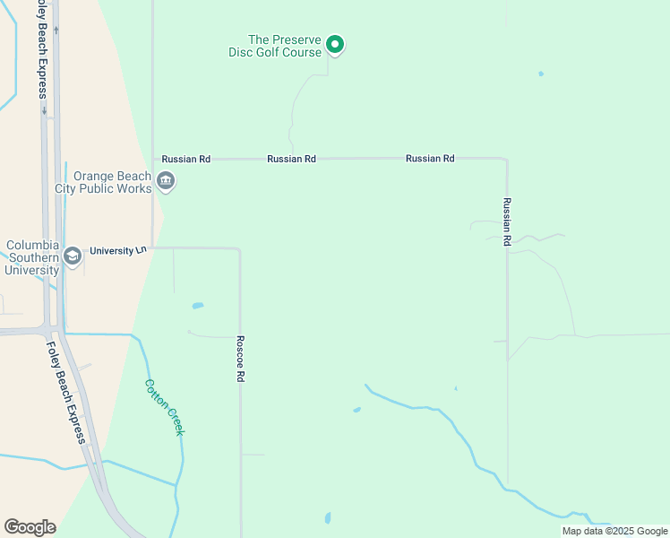 map of restaurants, bars, coffee shops, grocery stores, and more near 2256 Russian Road in Gulf Shores