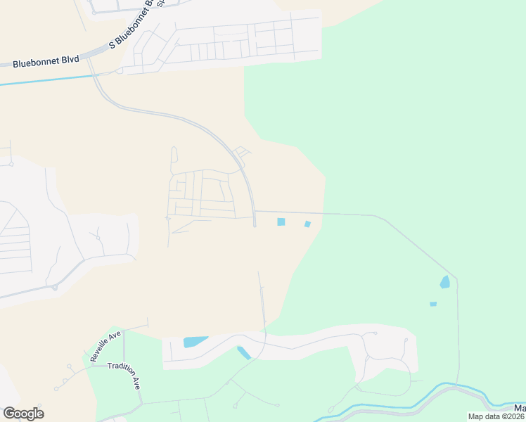 map of restaurants, bars, coffee shops, grocery stores, and more near 3066 Tradition Avenue in Baton Rouge