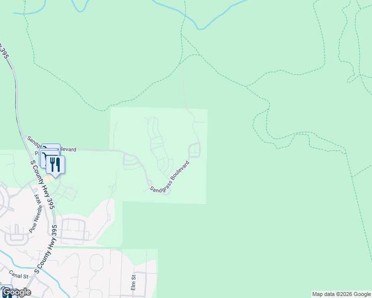 map of restaurants, bars, coffee shops, grocery stores, and more near 1085 Sandgrass Boulevard in Santa Rosa Beach