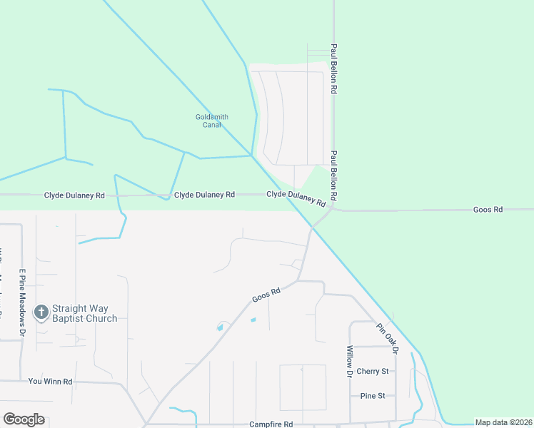 map of restaurants, bars, coffee shops, grocery stores, and more near 2795 Goos Road in Lake Charles
