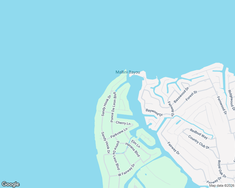 map of restaurants, bars, coffee shops, grocery stores, and more near 750 Ponce De Leon Blvd in Pass Christian