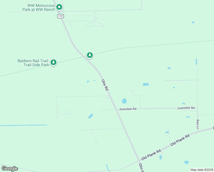 map of restaurants, bars, coffee shops, grocery stores, and more near 1343 Otis Road in Jacksonville