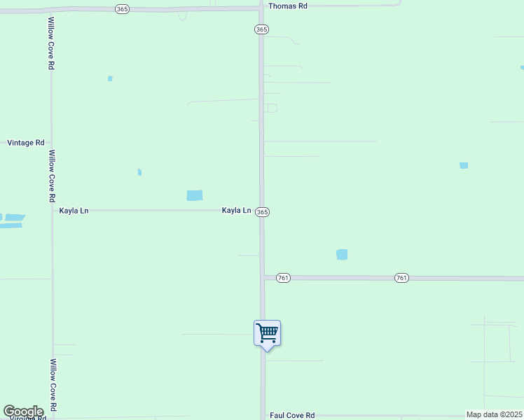 map of restaurants, bars, coffee shops, grocery stores, and more near 2692 Osage Trail in Church Point