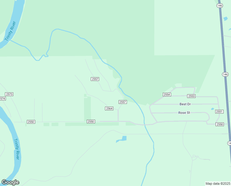 map of restaurants, bars, coffee shops, grocery stores, and more near 209 County Road 2557 in Cleveland