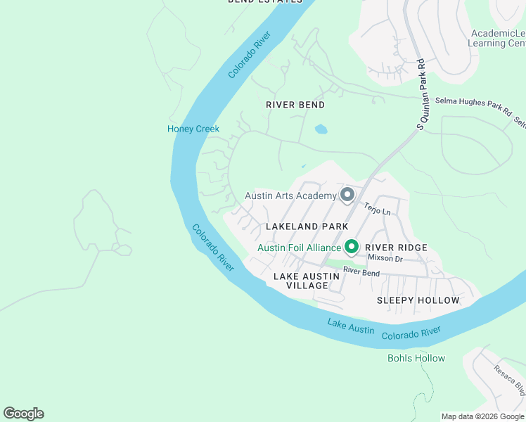 map of restaurants, bars, coffee shops, grocery stores, and more near 13441 Shore Vista Drive in Austin
