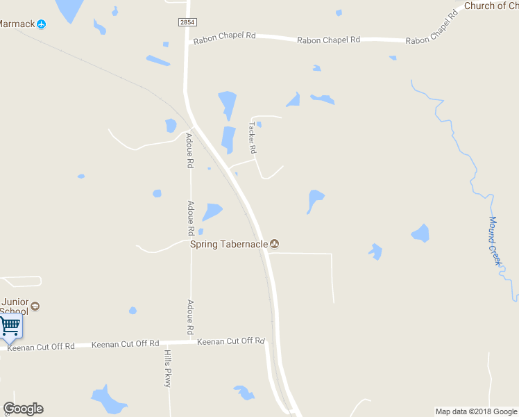 map of restaurants, bars, coffee shops, grocery stores, and more near 19094 FM 2854 Road in Montgomery