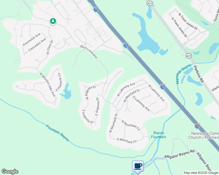 map of restaurants, bars, coffee shops, grocery stores, and more near 17554 Masters Pointe Court in Baton Rouge