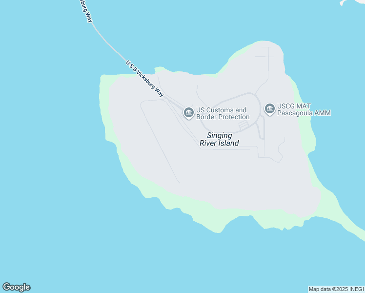 map of restaurants, bars, coffee shops, grocery stores, and more near in Pascagoula