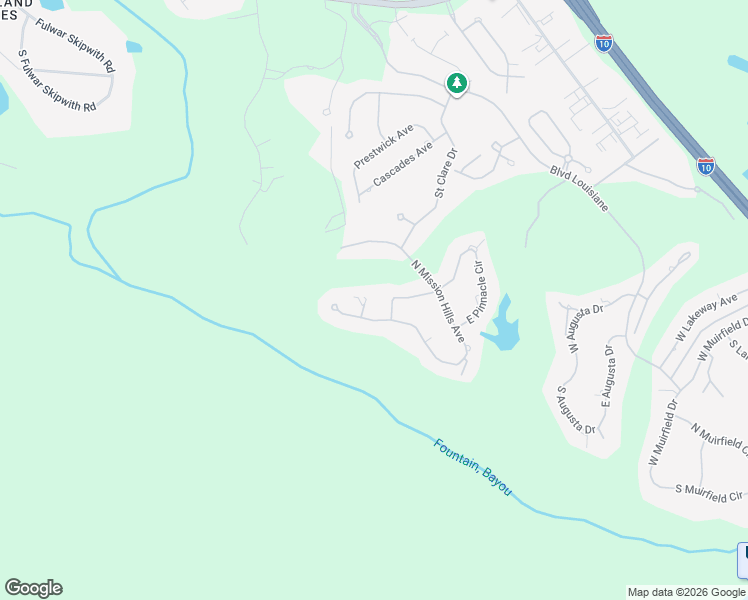 map of restaurants, bars, coffee shops, grocery stores, and more near 19229 Troon Court in Baton Rouge