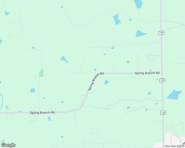 map of restaurants, bars, coffee shops, grocery stores, and more near 6605 Spring Branch Road in Montgomery