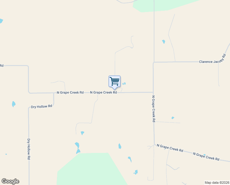 map of restaurants, bars, coffee shops, grocery stores, and more near 3717 North Grape Creek Road in Fredericksburg