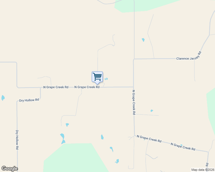 map of restaurants, bars, coffee shops, grocery stores, and more near 3760 North Grape Creek Road in Fredericksburg