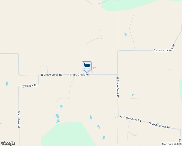 map of restaurants, bars, coffee shops, grocery stores, and more near 3760 North Grape Creek Road in Fredericksburg