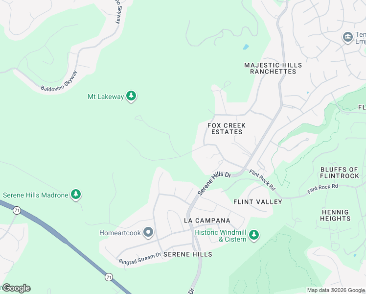 map of restaurants, bars, coffee shops, grocery stores, and more near 4408 Travis Vista Drive in Austin