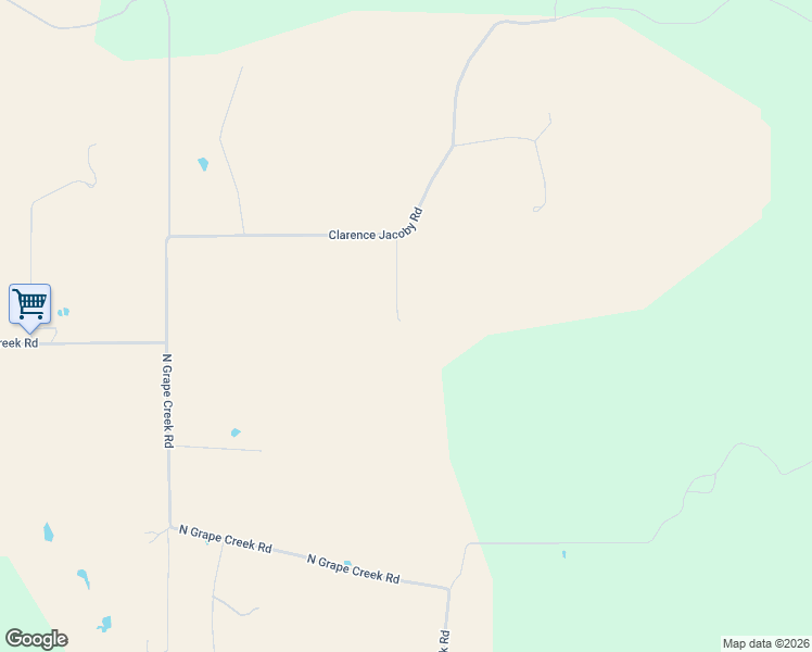 map of restaurants, bars, coffee shops, grocery stores, and more near 788 Clarence Jacoby Road in Fredericksburg