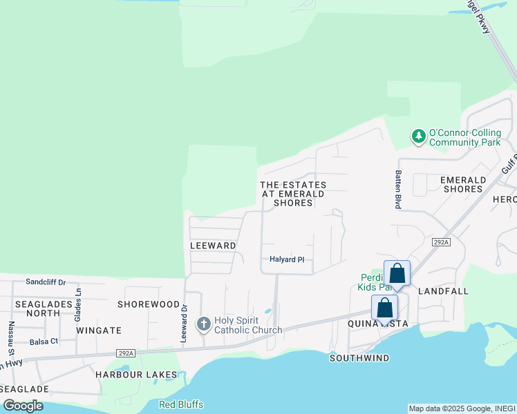 map of restaurants, bars, coffee shops, grocery stores, and more near 1101 Freeboard Boulevard in Pensacola