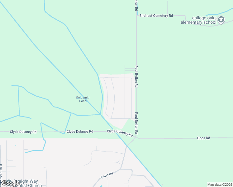 map of restaurants, bars, coffee shops, grocery stores, and more near 2032 Paul Bellon Road in Lake Charles