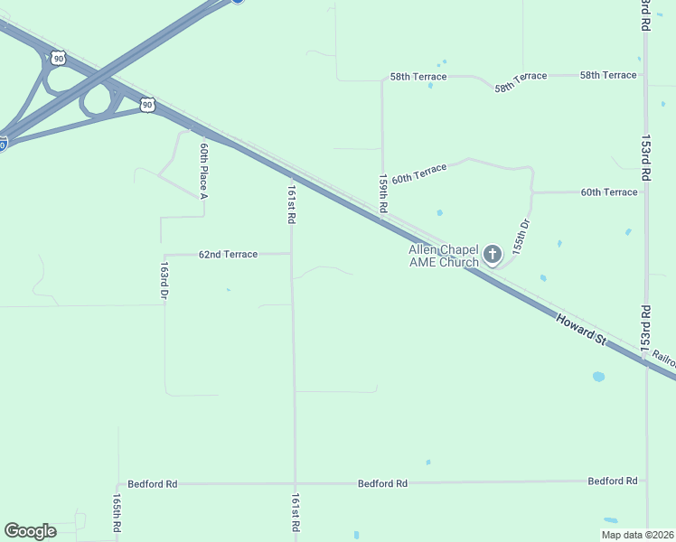 map of restaurants, bars, coffee shops, grocery stores, and more near 6234 161st Road in Live Oak