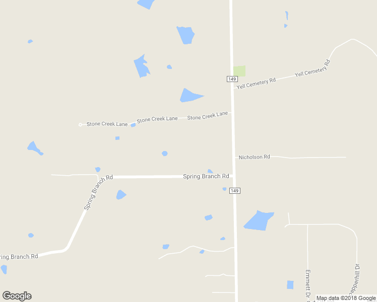 map of restaurants, bars, coffee shops, grocery stores, and more near 6605 Spring Branch Road in Montgomery