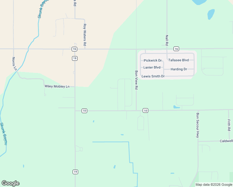 map of restaurants, bars, coffee shops, grocery stores, and more near in Bon Secour