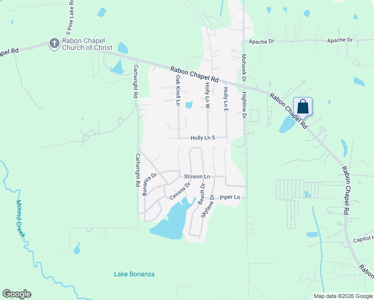 map of restaurants, bars, coffee shops, grocery stores, and more near 5693 Cessna Drive in Montgomery