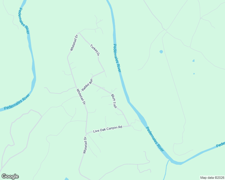 map of restaurants, bars, coffee shops, grocery stores, and more near 354 Bluff Trail in Round Mountain