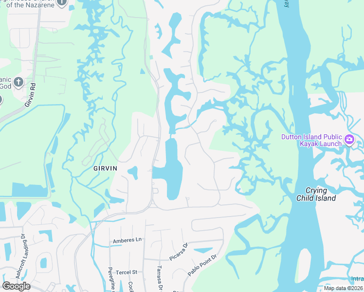 map of restaurants, bars, coffee shops, grocery stores, and more near 13707 Little Harbor Court in Jacksonville