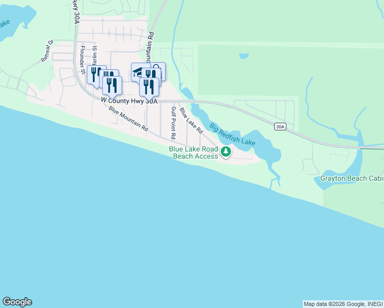 map of restaurants, bars, coffee shops, grocery stores, and more near in Walton County