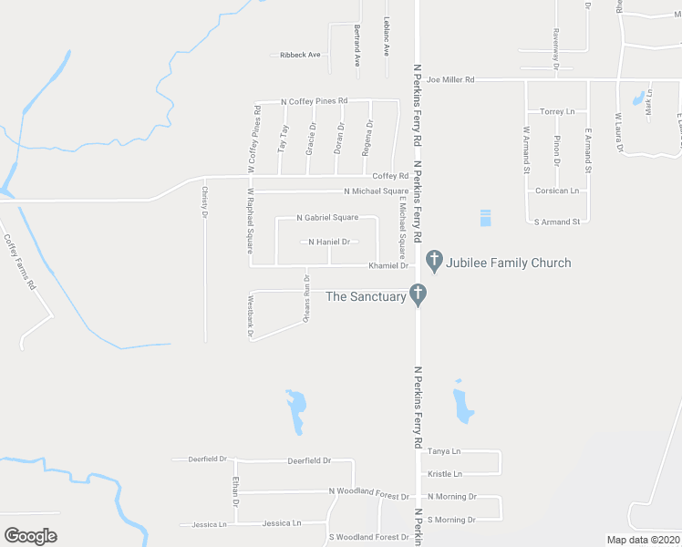 map of restaurants, bars, coffee shops, grocery stores, and more near 1759 Khamiel Drive in Lake Charles