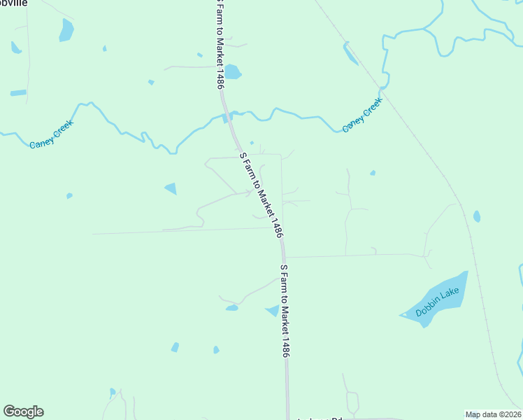 map of restaurants, bars, coffee shops, grocery stores, and more near 2316 South Farm to Market 1486 in Montgomery