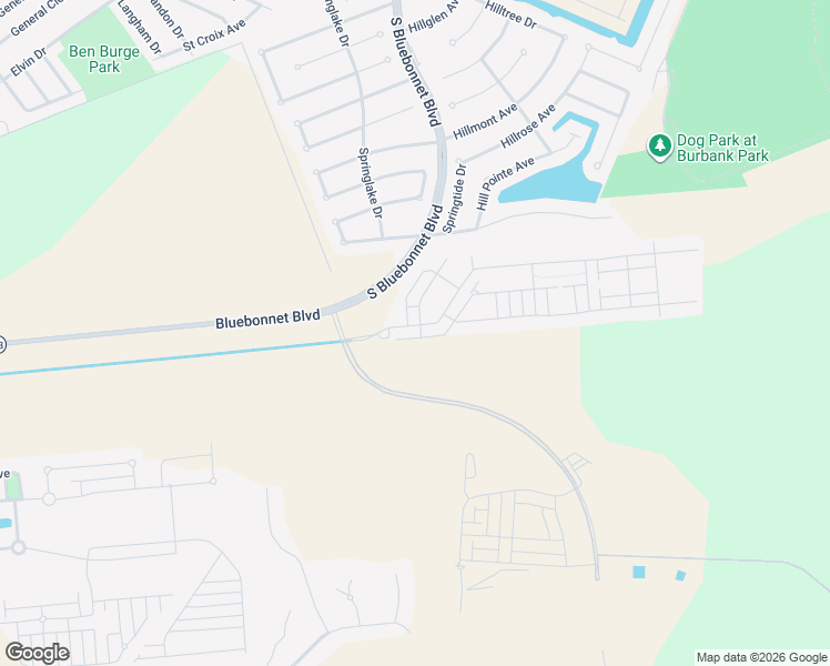 map of restaurants, bars, coffee shops, grocery stores, and more near 10717 North Creek Lane in Baton Rouge