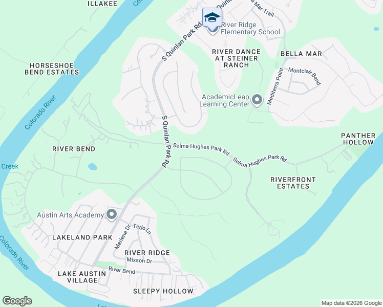 map of restaurants, bars, coffee shops, grocery stores, and more near 1708 Morning Moon Circle in Austin