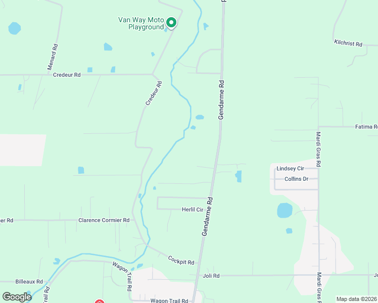 map of restaurants, bars, coffee shops, grocery stores, and more near 1816 Gendarme Road in Carencro