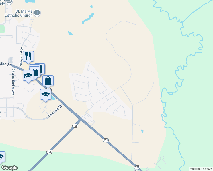 map of restaurants, bars, coffee shops, grocery stores, and more near 30031 Walton Heath Drive in Cleveland