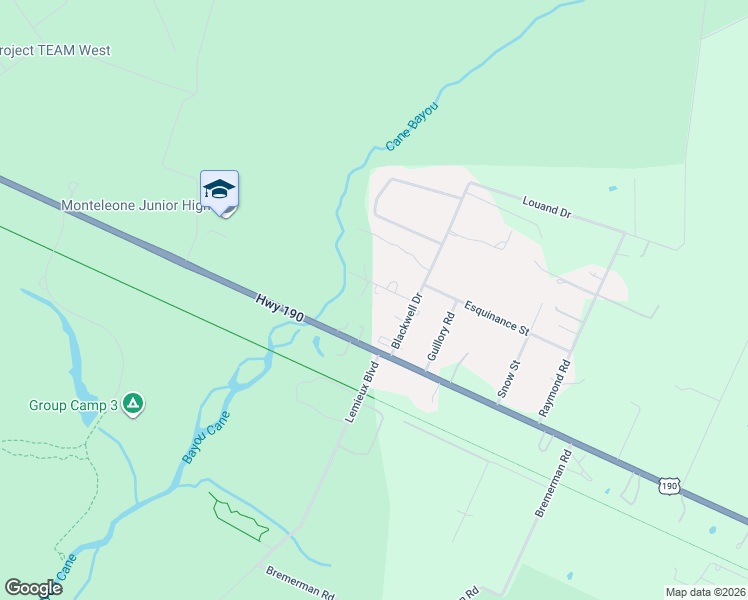 map of restaurants, bars, coffee shops, grocery stores, and more near 24385 Azalea Street in Lacombe
