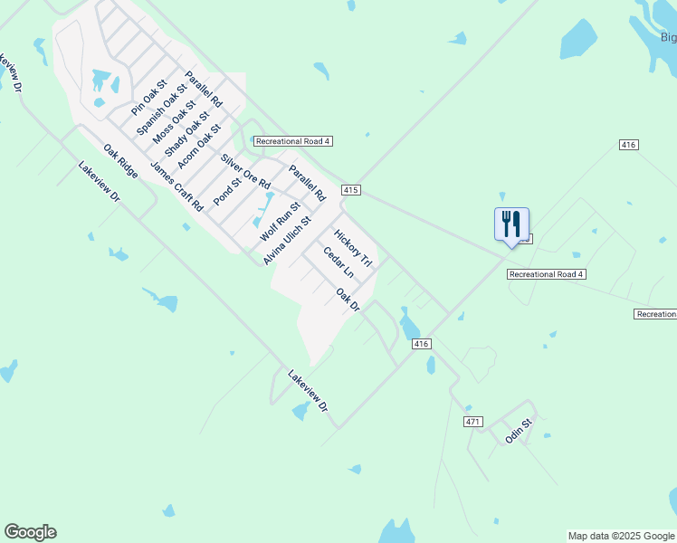 map of restaurants, bars, coffee shops, grocery stores, and more near 110 Hickory Trail in Somerville