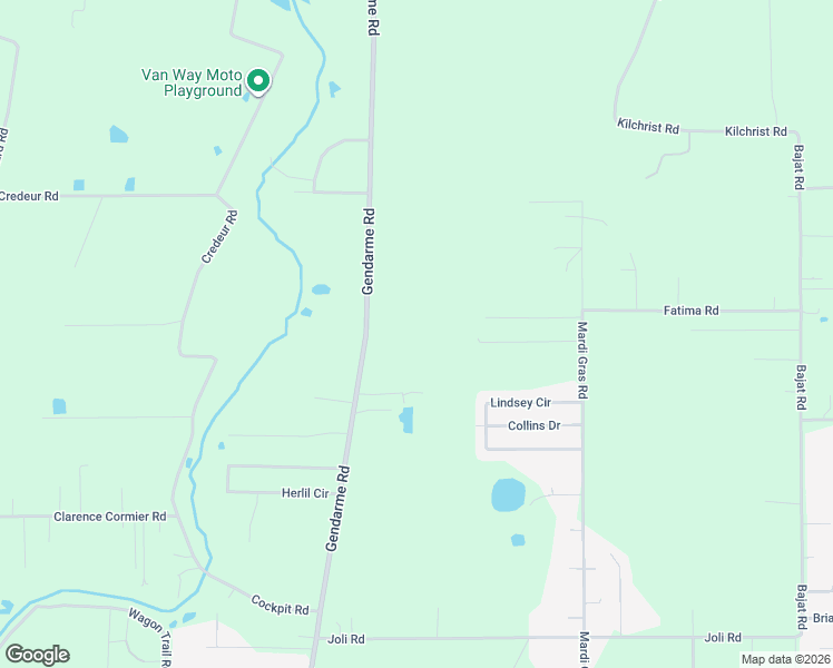 map of restaurants, bars, coffee shops, grocery stores, and more near 1755 Gendarme Road in Carencro