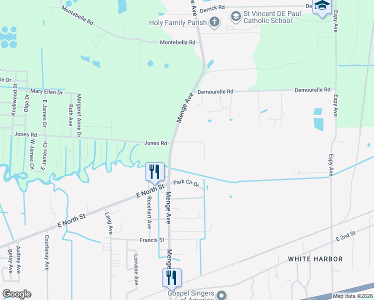 map of restaurants, bars, coffee shops, grocery stores, and more near in Pass Christian
