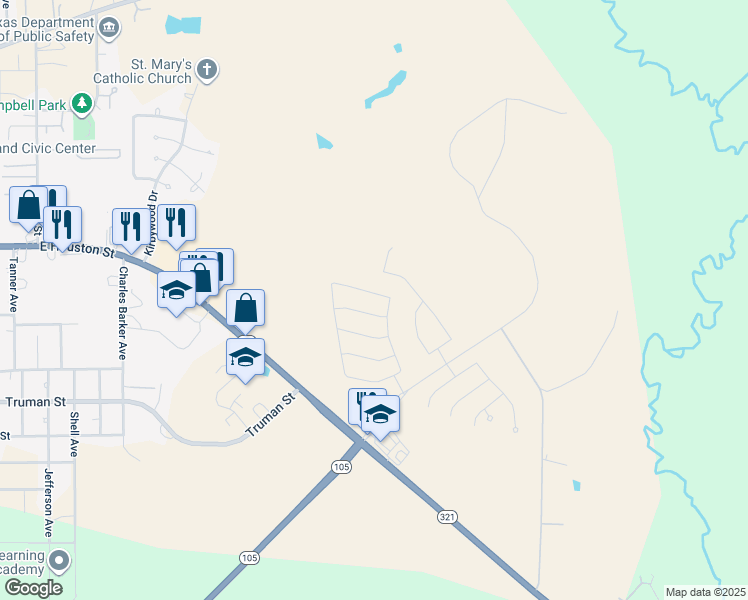 map of restaurants, bars, coffee shops, grocery stores, and more near 30311 Kingston Heath Drive in Cleveland