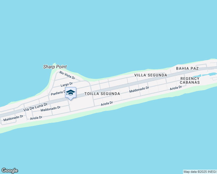 map of restaurants, bars, coffee shops, grocery stores, and more near 1015 Pensacola Beach Trail in Pensacola Beach