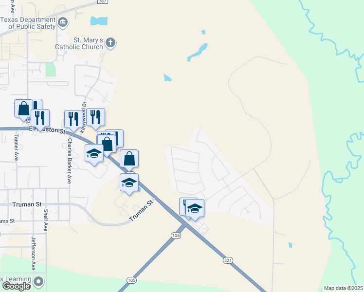 map of restaurants, bars, coffee shops, grocery stores, and more near 10171 Pelican Hills Lane in Cleveland