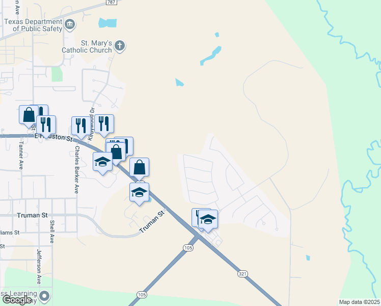 map of restaurants, bars, coffee shops, grocery stores, and more near 10171 Pelican Hills Lane in Cleveland