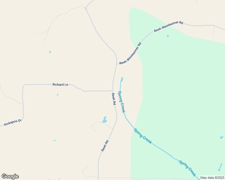 map of restaurants, bars, coffee shops, grocery stores, and more near Reeh Road in Fredericksburg