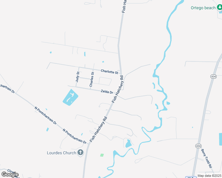 map of restaurants, bars, coffee shops, grocery stores, and more near 62495 Fish Hatchery Road in Lacombe