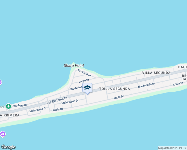 map of restaurants, bars, coffee shops, grocery stores, and more near 915 Rio Vista Dr in Gulf Breeze