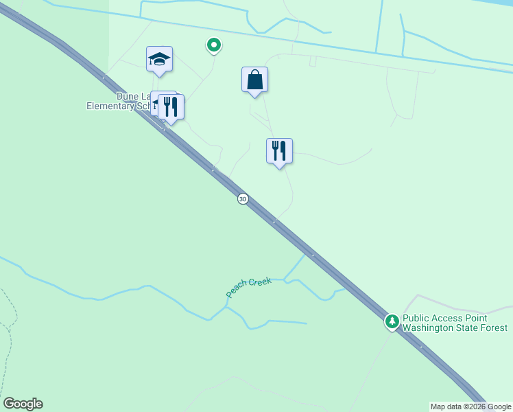 map of restaurants, bars, coffee shops, grocery stores, and more near in Santa Rosa Beach