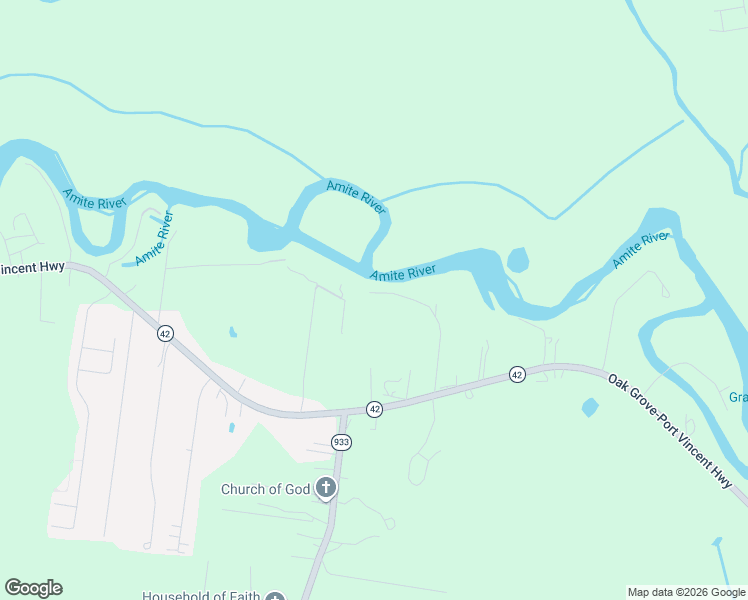 map of restaurants, bars, coffee shops, grocery stores, and more near 18475 H H Wilson Road in Prairieville