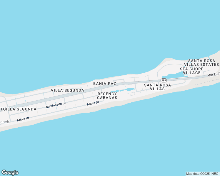 map of restaurants, bars, coffee shops, grocery stores, and more near 1500 Via De Luna Drive in Pensacola Beach